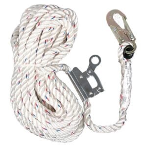 3M 0221-50RG Vertical Rope Lifeline with Double Locking Snap Hook and Rope Adjuster Supplier in UAE